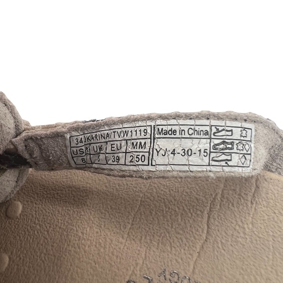 Vionic Karina Orthaheel Tan Brown Snakeskin Print Thong Sandals Size 8 Women's - Picture 2 of 8